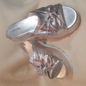 Michael Kors Slide Wedge Sandal Size 9.5